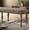 Brown 621, variant on Rustic Wood Bench with Microfiber Upholstered Seat and Nailhead Trim for Dining Room Entryway