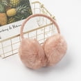 thumbnail image 3 of Orejeras al aire libre de invierno cálidas peludas artificiales masculinas / femeninas Ormromra CPB-YY237-5, 3 of 5