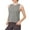 Gray, variant on Workout Tops for Women Seamless Scoop Neck Sleeveless Loose Tank Shirts Athletic Sport Running Outfits
