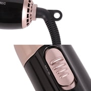 Hair Dryer Brush, 4 in 1 Hot Air Brush Hair Blow Dryer Brushes Set, Hair Curler & Hair Dryer Brush Negative Ion Blow Dryer Brush in One for Travel Salon