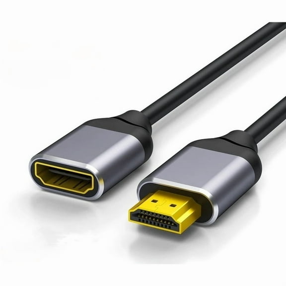 HD 2.1 Extension Male to Female Cable 8k 60Hz/4k 144Hz/2k 165Hz HD HD Cable Supports Dynamic HDR for TV, Displays, Projectors