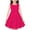 Hot Pink, variant on Xihbxyly Dresses for Little Girls Sleeveless Casual Summer Sundress Flower Printed Jumper Skirt Casual Summer Sundress