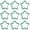 Green, variant on Aluminum Carabiner Keychain 1.93 Inch, Star Shape Spring Snap Hook Carabiner Clip, Lightweight Key Ring for Outdoor Accessories Backpack and Bags, Keychains, Gold