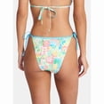 thumbnail image 4 of Women's Floral Printed Bathing Suit Triangle Halter Tops Tie Backless Swimwear Top, 4 of 8