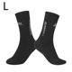 thumbnail image 5 of Eigraketly Calcetines de neopreno de 3MM para buceo, suministros de esnórquel, elasticidad de cuatro vías de tres capas, resistentes al Deportes acuáticos 【L】, 5 of 6