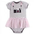 thumbnail image 2 of Little Treasure Baby Girl Cotton Bodysuits 5pk, Camera, 18-24 Months, 2 of 6