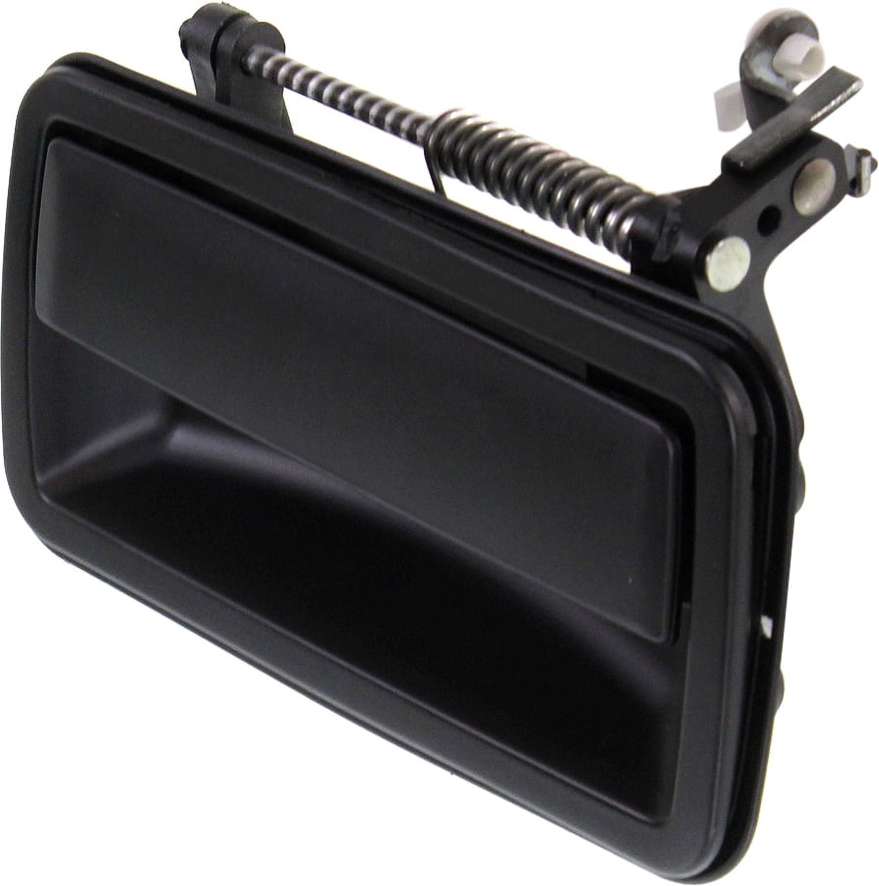 Replacement REPC491554 Exterior Door Handle Compatible with 2001-2004 Chevrolet S10 1995-2004 GMC Jimmy Rear, Left Driver Smooth Black