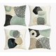 thumbnail image 1 of Xtellar 4 Fundas Para Cojines Decorativos Lino Estilo Abstracto 45cm, 1 of 1