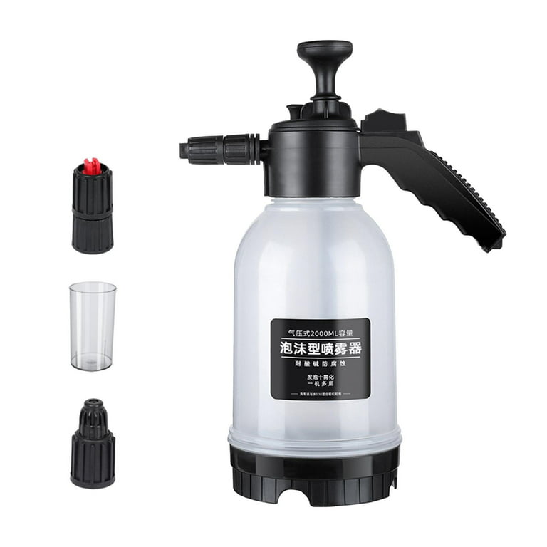 Portable Car Hand Pump Pressure Foam Sprayer Pressure 2000ml Two