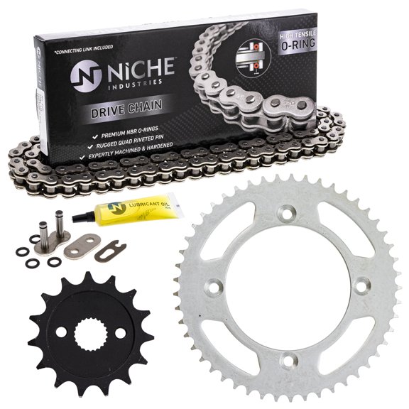 Niche Sprocket Chain Set for Honda CR85R 15/49T 428 O-Ring Motorcycle MK1004497