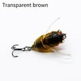 thumbnail image 4 of 5Pcs Hard Plastic Baits Cicada Crankbait Fishing Lures Insect Baits Artificial Baits Fishing Tackle Accessories, 4 of 6