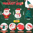 thumbnail image 2 of Árbol de Papá Noel con forma de muñeco de nieve de silicona Teether 2ooya Christmas, 3 unidades, 2 of 7