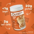 thumbnail image 5 of Quest Protein Powder, Cinnamon Crunch, 20g Protein, 1.6 lb., 25.6 oz, 5 of 11