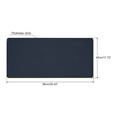 thumbnail image 2 of Unique Bargains Protector PU Leather Dual Side Mouse Pad Mat for Office Home Blue/Yellow 35"x18", 2 of 6