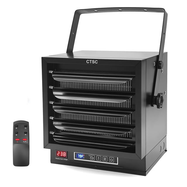 Calentador eléctrico de garaje CTSC 10000 W 240 V con control remoto