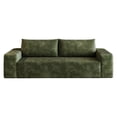thumbnail image 6 of Leumius 71" Cloud Couch,3 Setaser Sofa with Deep Seat,Boneless Couch Sofa with 2 Pillows for Living Room,No Assembly Required,Green, 6 of 10
