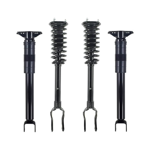 Set of 4 Front Quick Strut-Rear Complete Shock For 2011-2015 Jeep Grand Cherokee