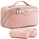 thumbnail image 1 of Set de 3 bolsas organizadoras de viaje para maquillaje BOYATU, color rosa, 1 of 8
