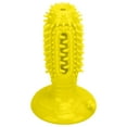 thumbnail image 3 of Bite Resistant Dog Toy, Natural Rubber Pet Rubber Toothbrush Pet Oral Cleaning Toothbrush Puppy Toothbrush With Sounding Device For Teeth Training Yellow, 3 of 8
