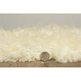 thumbnail image 6 of Linon 3A Flokati Hand Woven Wool 60" x 84" Rug in Natural, 6 of 7