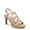 Crème Brulee Beige, variant on Naturalizer Womens Baylor Heeled Sandal Gold Glitter 8M
