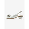 thumbnail image 6 of Comfortview Women's The Rider Leather-Like Slingback, 6 of 6
