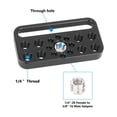 thumbnail image 4 of YIGSECU Adjustable Camera Mounting Plate Featuring Multiple 3/8" Mounting Point Fit For Photography Studio Lighting Video Rigs, 4 of 7