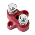 thumbnail image 4 of 2pcs 2 Vías Barra Terminal Eléctrico Caja De Conexiones Cubierta Del Bloque De Distribución Rojo Cola Bloque de terminales de barra colectora doble, 4 of 7