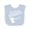 Blue and White, variant on Inktastic Someone in Minnesota Loves Me Boys or Girls Baby Bib