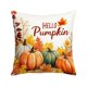 thumbnail image 3 of Thanksgiving Pillow Covers 17.7x17.7 Inches Fall Pumpkin Decorative Pillow Cases With Soft Fabric Hidden Zipper For Home Decor, 3 of 6