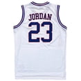 thumbnail image 2 of Michael Jordan 23 Tune Squad Space Jam Men's Headgear Classics Embroidered Basketball Jersey (XXX-Large, White), 2 of 2