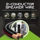 thumbnail image 4 of Cable de altavoz GearIt Pro Series 12AWG 15,24 m para cine en casa, 4 of 7