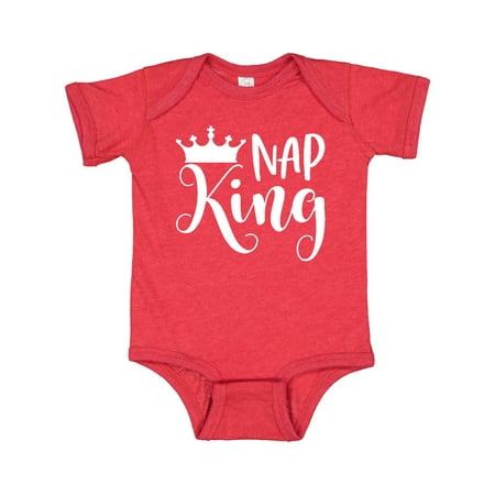 

Inktastic Nap King with Crown Gift Baby Boy Bodysuit
