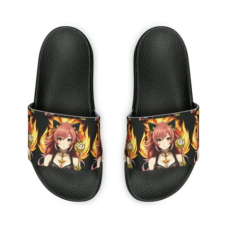 

Leo Zodiac Anime Women s PU Slide Sandals