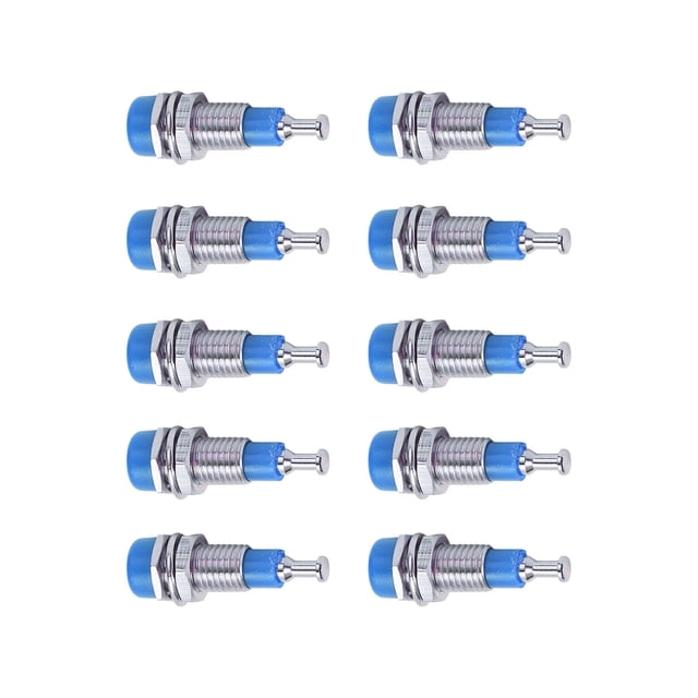 Banana Panel Socket,J.40006 10pcs/set 2mm Nickel Banana Jack Socket Banana Socket Binding Post Unparalleled Experience