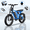 Blue, variant on Ebike U-Lock with Key and Mount Holder, Water cup + Water Cup Bag + Lock Combination,Black(Free with Ebike Purchase)