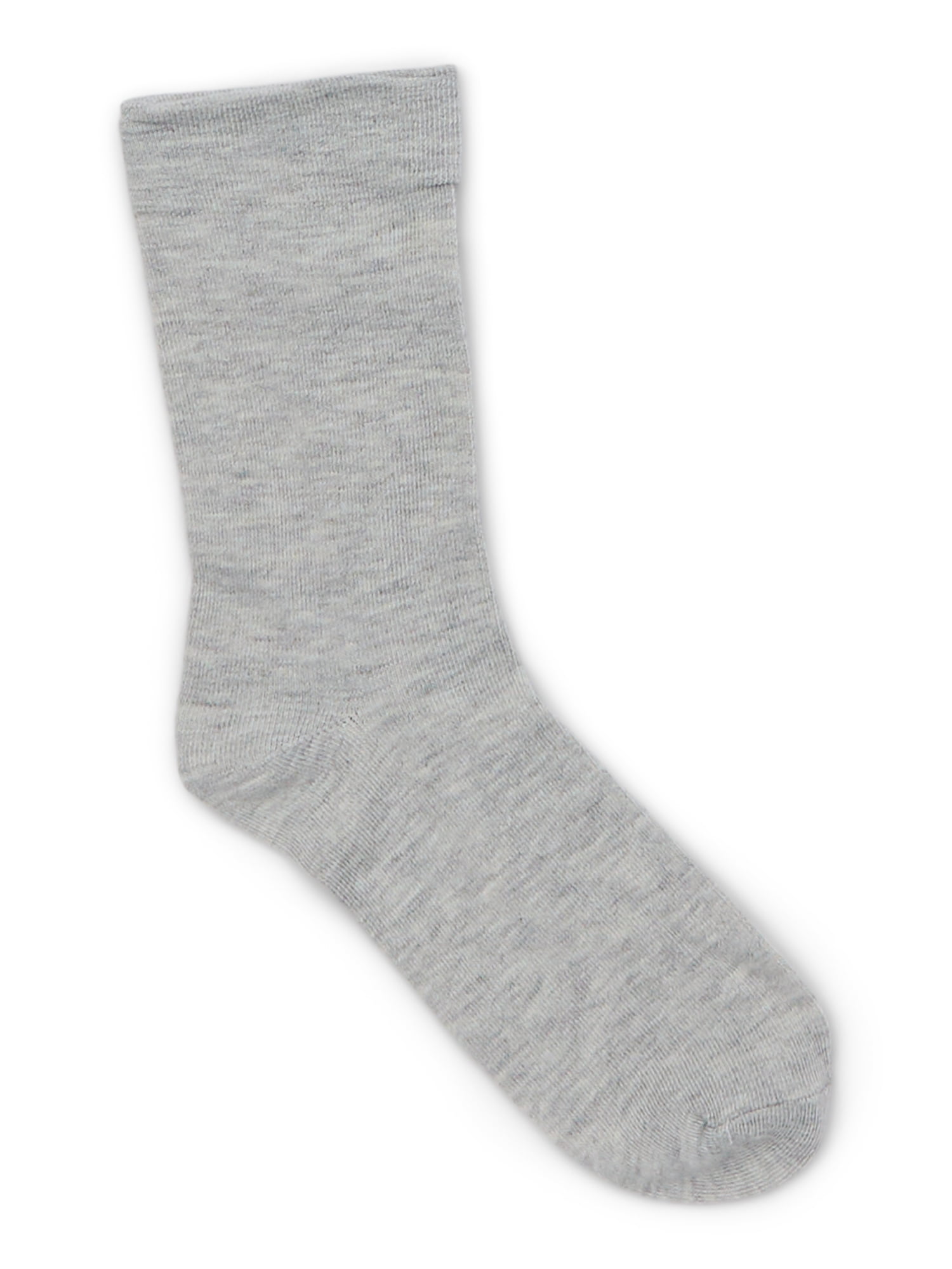 Joyspun Women's Essentials Crew Dress Socks, 6-Pack, Fits Shoe Sizes 4-10