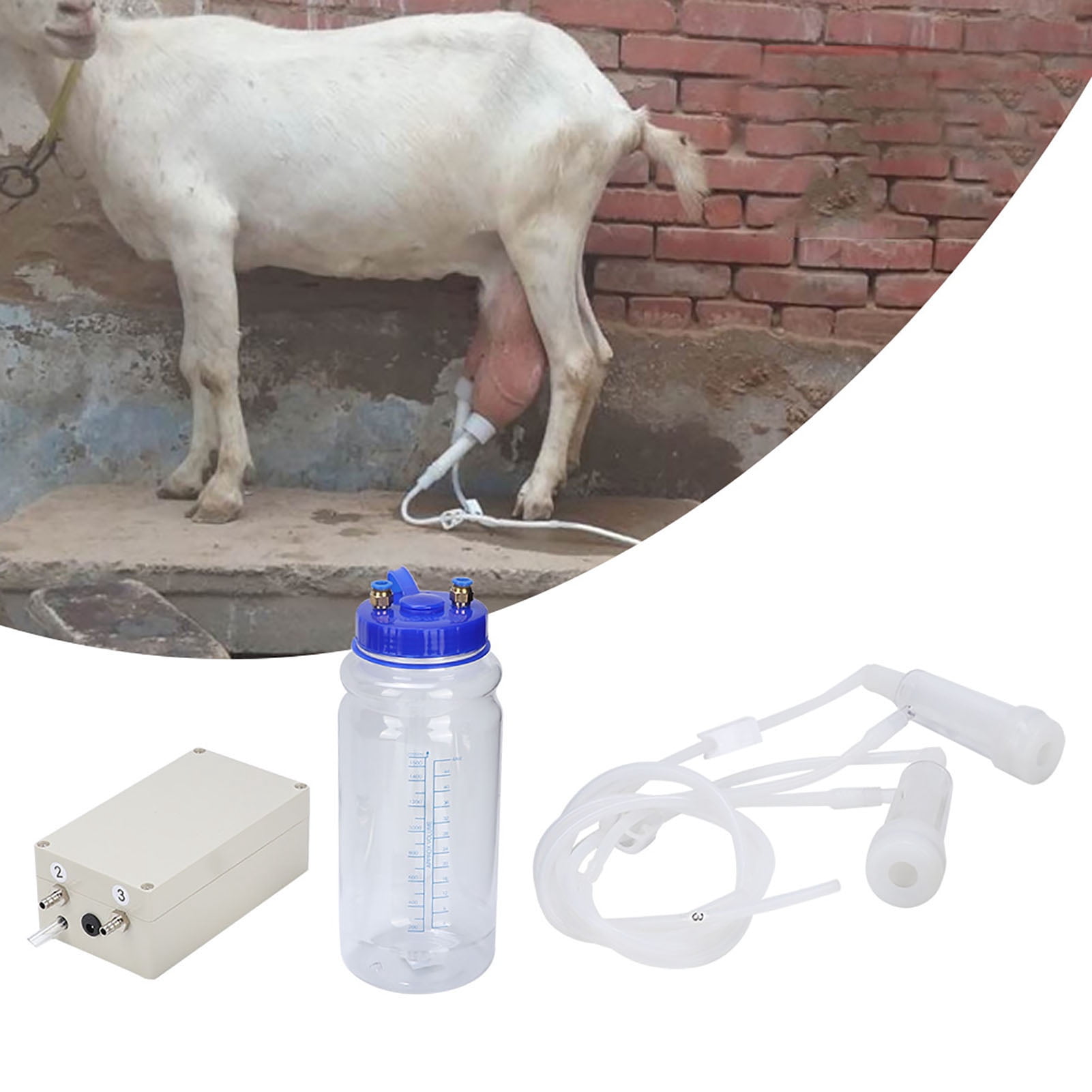 Household Milking Tool Manual Goat Milking Kit - 3L Portable Hand Pump Household Milking Tool Manual Goat Milking Kit - 3L Portable Hand Pump