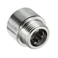 thumbnail image 5 of Uxcell G1/2 Female to G1/2 Male Thread 15mm Stainless Steel Extension Pipe Fitting, 5 of 5