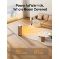 thumbnail image 2 of Space Heater Dreo 16-inch Portable w/ Remote 1500W PTC Ceramic, 2 of 6