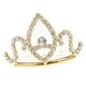 thumbnail image 1 of para Niñas con Accesorios para El Cabello de Princesa para Niñas de Flores Oro Soledad Princesa Tiara Crown con peine, 1 of 10