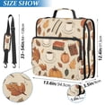 thumbnail image 2 of FORMRS Zipper Binder with Shoulder Strap 2-inch Ring 500 Sheet Capacity File Bag, Fall Book, 2 of 5