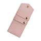 thumbnail image 3 of Organizador de joyas, bolsa de regalo, portátil, plegable, multifuncional, de cuero PU. Rosa, 3 of 9