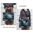 thumbnail image 6 of FORMRS 16" Laptop Bag Carrying Sleeve Case with Handle Travel Shoulder Briefcase, Watercolor Sky Pattern, 6 of 8