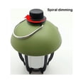 thumbnail image 4 of Toystoory Camping LED USB 1200mAh Carpa Luz Linterna Atenuación continua Impermeable Vintage Street Yard Ciclismo Colgante Verde Type3 NO3, 4 of 6