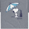 thumbnail image 3 of Peanuts - Men's Snoopy Chill Vibes Just Hanging Short Sleeve Graphic T-Shirts, 3 of 6