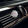 thumbnail image 4 of 2 piezas de reloj decorativo para el interior del coche, termómetro mecánico, accesorios de decoración interior para el coche (rojo), 4 of 6