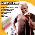 thumbnail image 5 of Woeilo Bandes Extensibles de Résistance Lourde pour Exercice de Musculation et Tractions Assistées 01 Jaune, 5 of 5