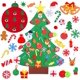 thumbnail image 1 of Kit de árbol de Navidad NQ de fieltro para decoración de pared para niños, 1 of 5
