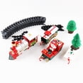 thumbnail image 4 of Juego De Tren Eléctrico De Navidad Retro, Pista De 260Cm De Longitud Con Música Y Adornos Navideños Ligeros Y Regalo Para Niños Y Niñas Moyic HA038999-00, 4 of 6